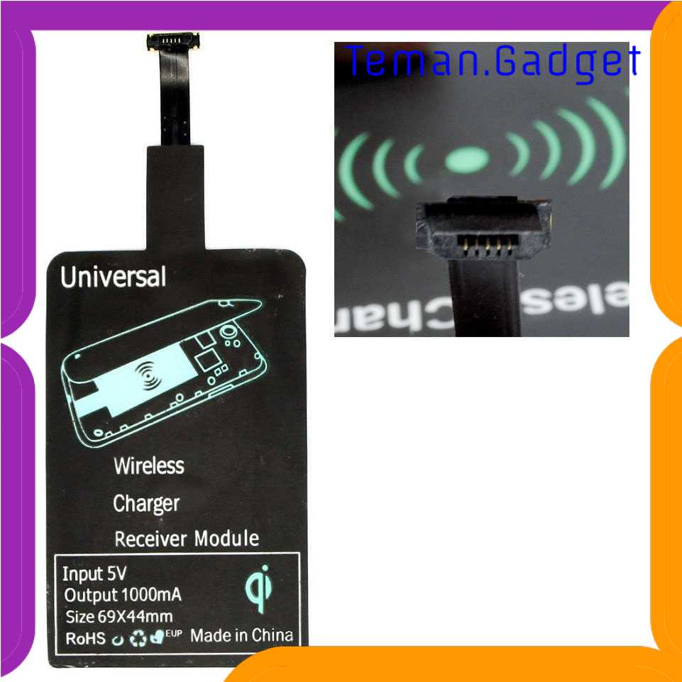 TG-A1 Qi Wireless Charging Reverse Micro USB Receiver for Smartphone - WXTE