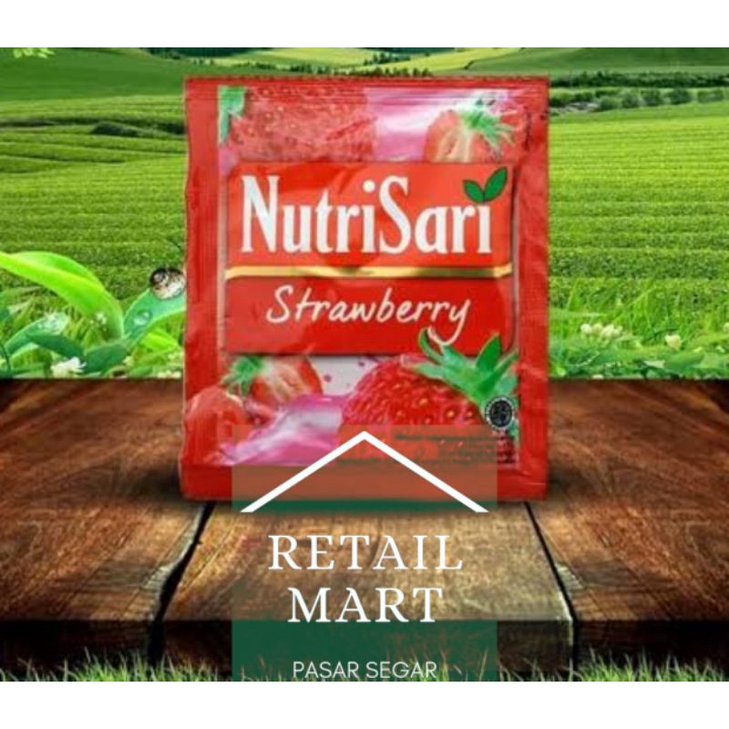 

Nutrisari strawberry 10 sachet