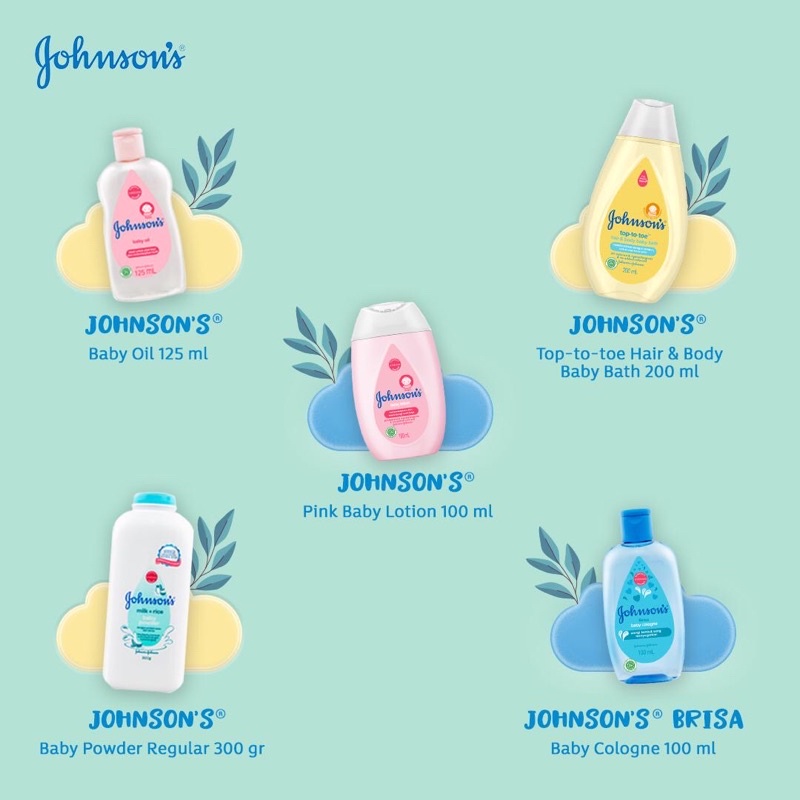 Johnson’s Stater Kit Gift Set - Johnson Paket Hadiah Melahirkan Lahiran Bayi - Kado Bayi Lahir