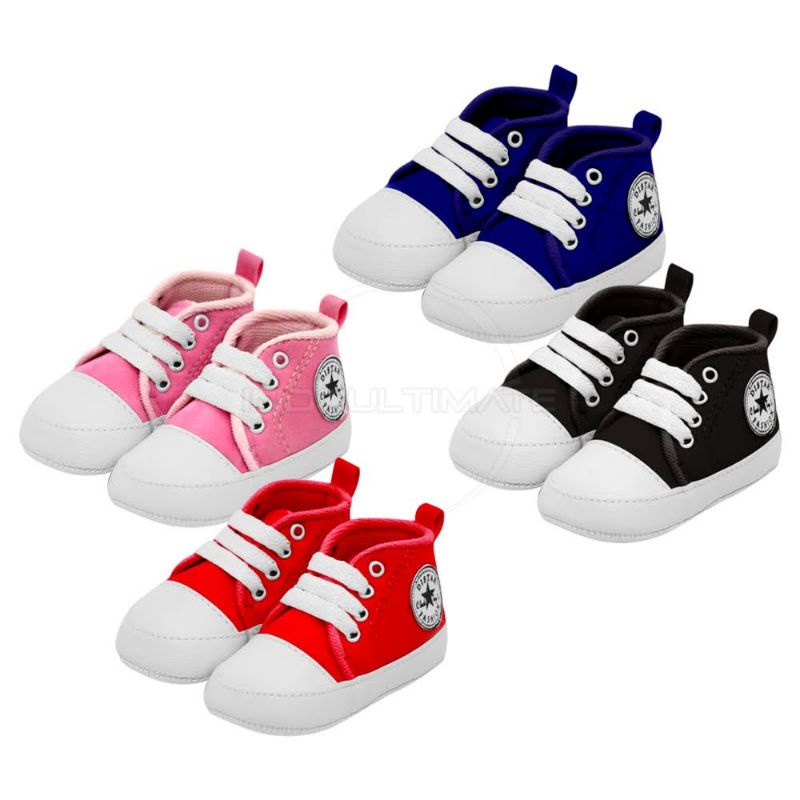 Sepatu Bayi Sneakers Prewalker 0-12 Bulan Sepatu Anak Sneakers Sepatu Bayi Sneakers Unisex
