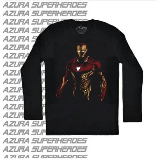 Kaos Superhero Azura Tangan Panjang