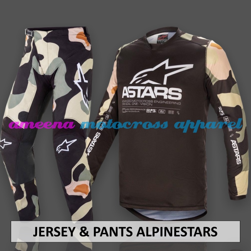 Jersey Custom Nama - Jerseyset Stelan - Jersey Celana Motocross - Jerseyset Stelan - Jersey Trail - Jersey Pants MX Adventure - Jersey Premium -AS006