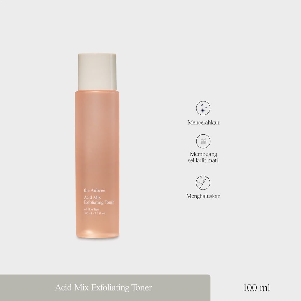 The Aubree Acid Mix Exfoliating Toner 100ml