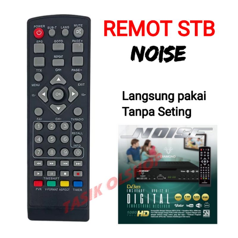 NOISE REMOT SET TOP BOX DIGITAL REMOT STB NOISE