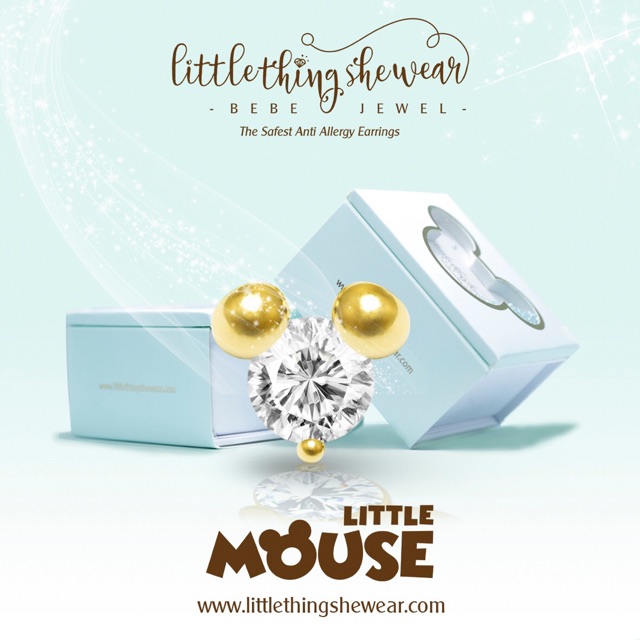 LITTLE MOUSE NEWBORN (0.47gr) - LittleThingSheWear
