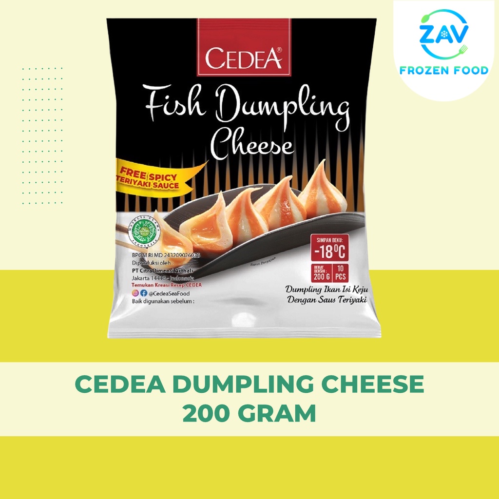 

CEDEA DUMPLING CHEESE 200 GRAM