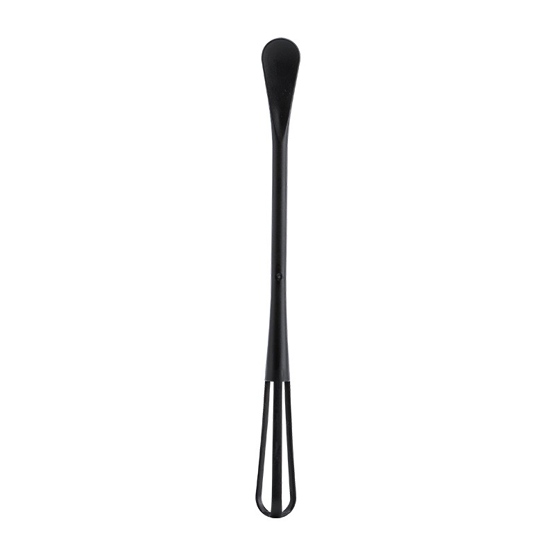 Double Head Long Strip Double Head Mini Whisk With Small Spoon