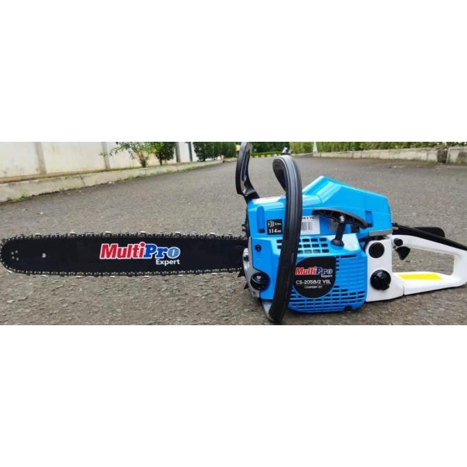 Mesin Gergaji Kayu 22 inch Multipro CS-2258/2 YSL / Chainsaw Chain Saw Multipro 22&quot;