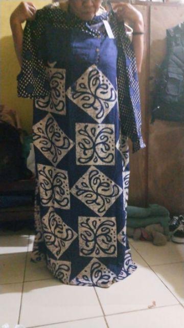 Daster | Gamis Batik Super Jumbo Sanea