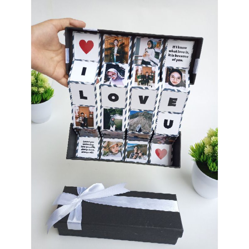 

Polaroid Box / Femo Box Kado Foto Box Isi 24 Kotak Ukuran 23x7x5 By Animobox