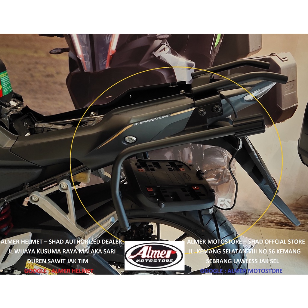 Shad Side Breket 3P - CB150X CB150R