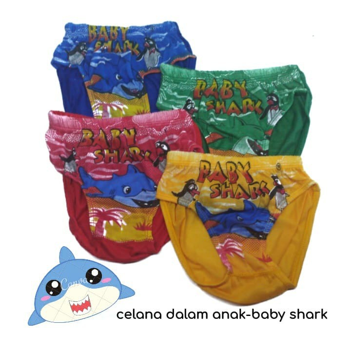 Celana Dalam Anak BONBON Karakter Size S M L XL