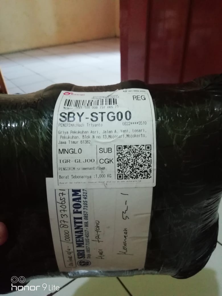 Busa Alas Setrika/busa Lembaran/busa Tebal 5cm/busa Alas Gosok/matras