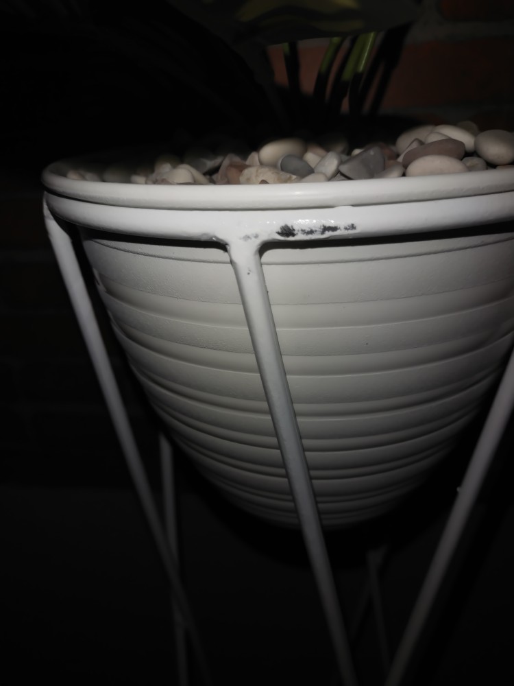 Standing Pot Besi 70cm Diameter 18cm / Rak Bunga Besi / Standing Planter