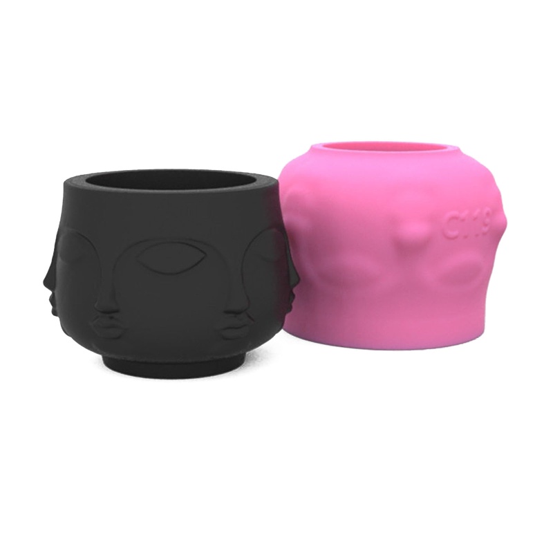 Siy Cetakan Resin Epoksi Bentuk Pot Tanaman Sukulenbunga