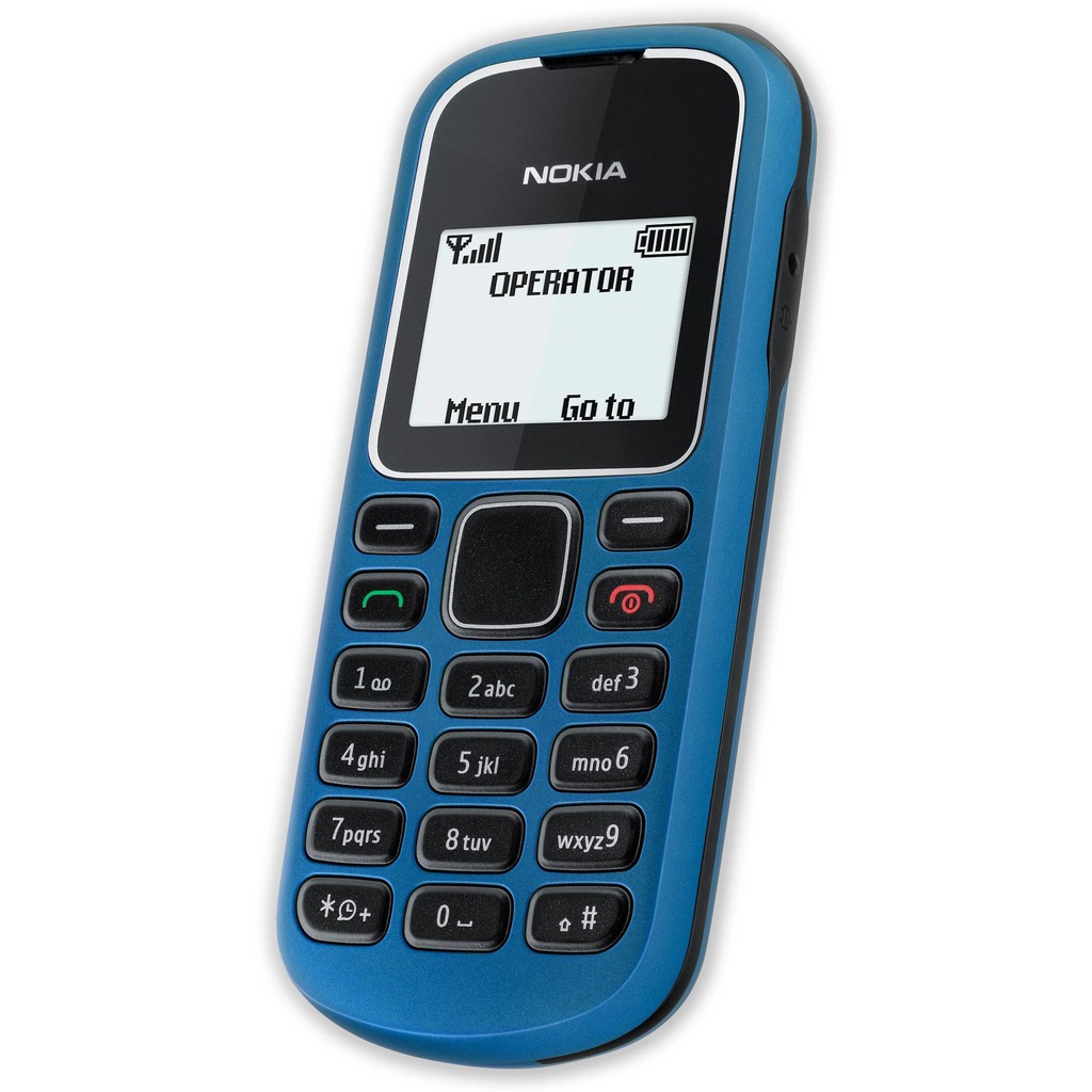 CUPID hp nokia 1280 fullset termurah nokia jadul single sim-Biru