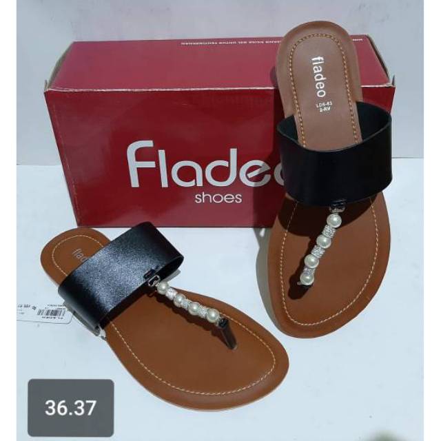  WAJIB TANYA STOK Sandal  jepit  wanita  fladeo  size 36 