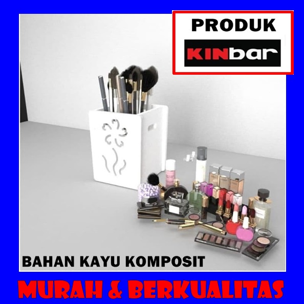 

Kotak Pensil Tempat Kuas Make Up Serbaguna Minimalis 645