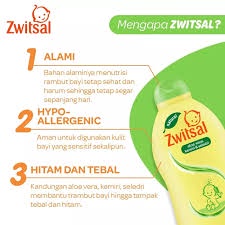 Zwitsal Hair Lotion AVKS 100ml + 100ml - Minyak Rambut Bayi