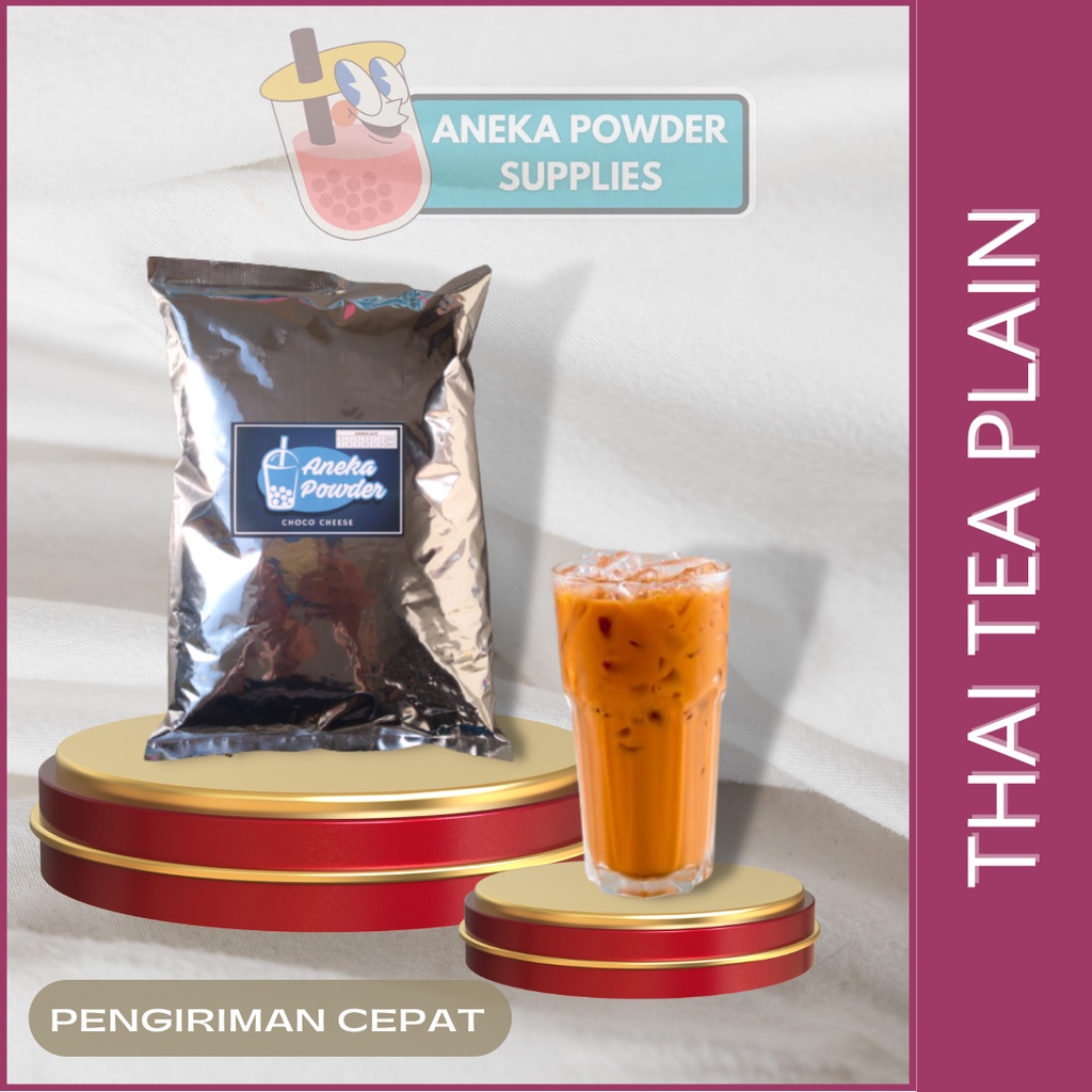 Jual Plain Bubuk Minuman Rasa Thai Tea Kg Serbuk Powder Thai Tea Kg Shopee Indonesia