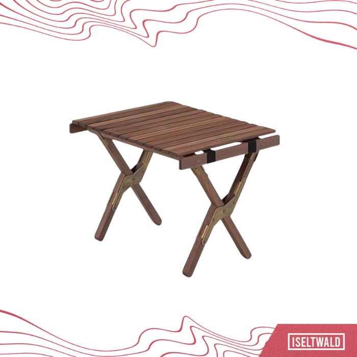 Naturehike Meja Lipat Camping Portable NH21JJ001 Wood Roll Table