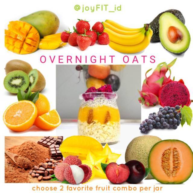

joyFIT Fresh Fruit SUGAR FREE Overnight Oats 200ml
