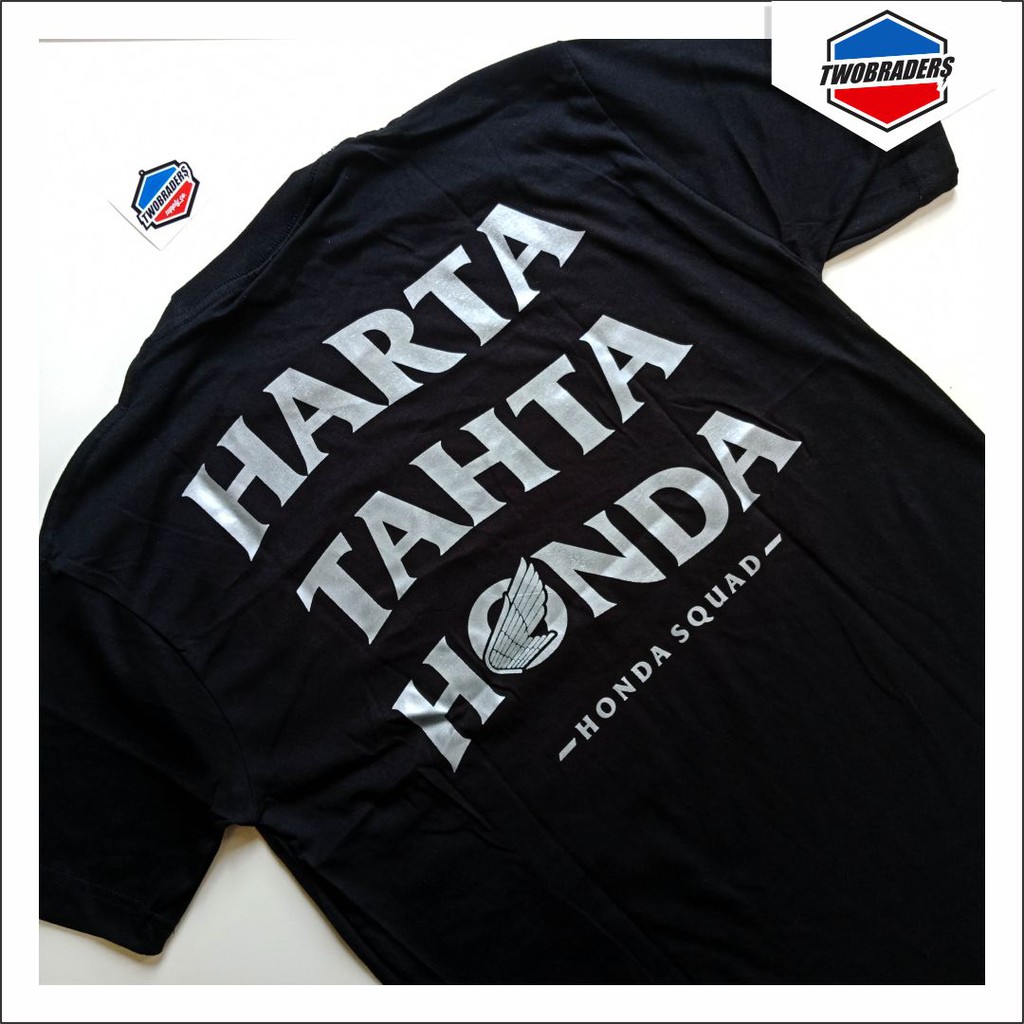 KAOS HONDA SQUAD ORIGINAL HARTA TAHTA HONDA CB100 CB125 GL100 GL MP TIGER CBR150