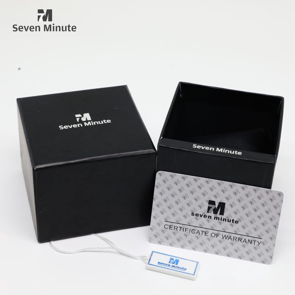 Jam Tangan Wanita Seven Minute L9951S Tali Rantai Tanggal Aktif Free Box Exlcusive &amp; Baterai