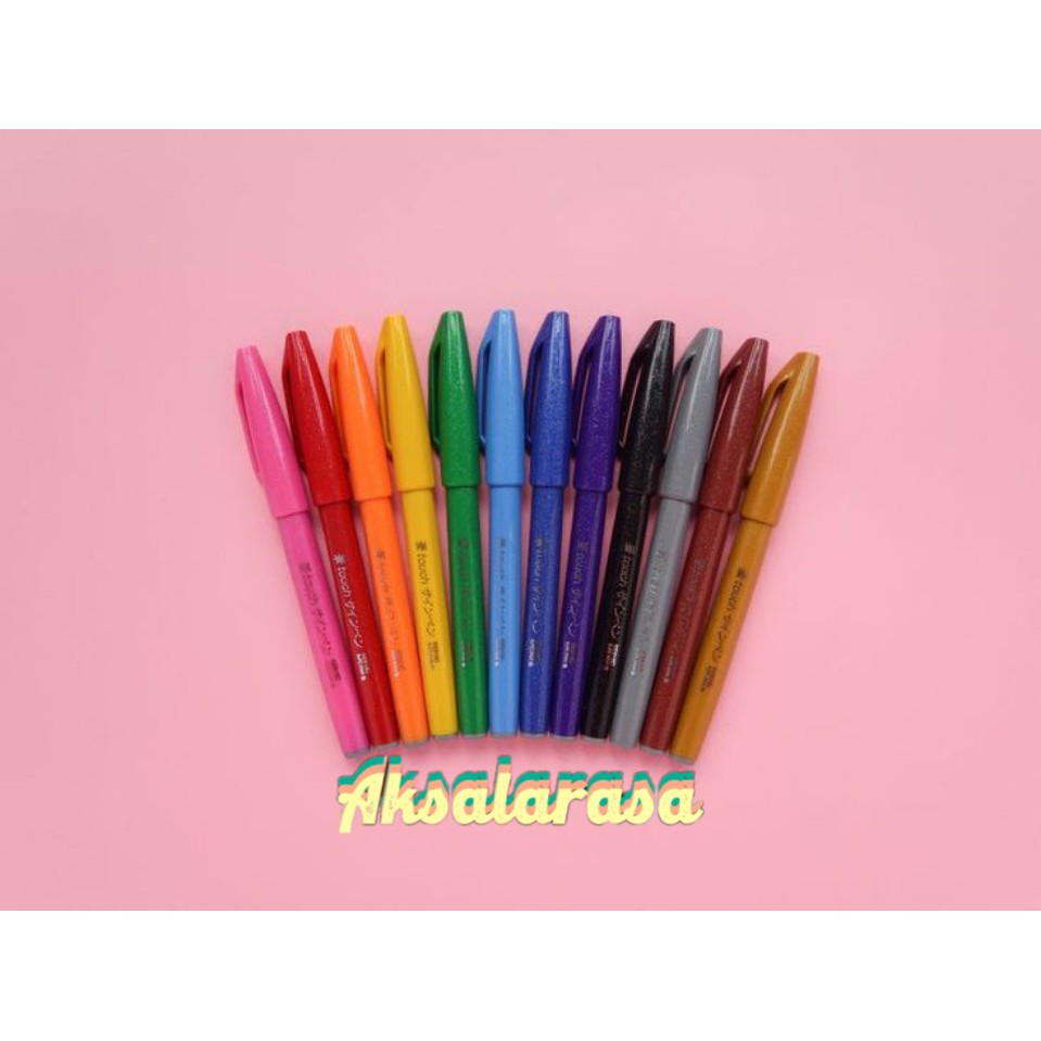 

Pentel Touch Brush Sign Pen - Kuas Lettering