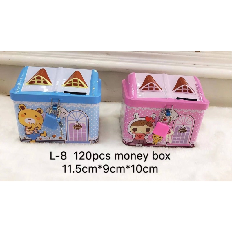 Bakulanku1717 Celengan / Celengan Gembok Unicorn / Celengan Viral / Celengan Gembok Rumah Animal /