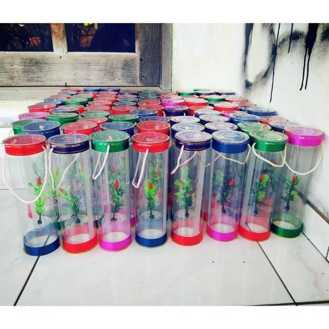 Aquarium mini bahan mika wadah ikan cupang guppy moli dan ikan hias lainya
