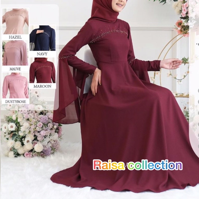 Anjani dress Renjani dress silk Dress pesta Dress kondangan Dress wisuda Kebaya bridesmaid Dress Bri