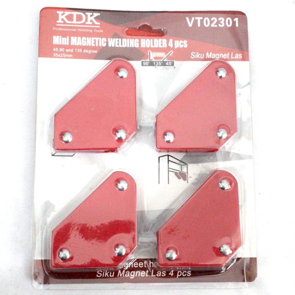 Siku Magnet Las Mini / Siku Magnet 2 Inch Set 4pcs Magnetic Welding Holder KDK