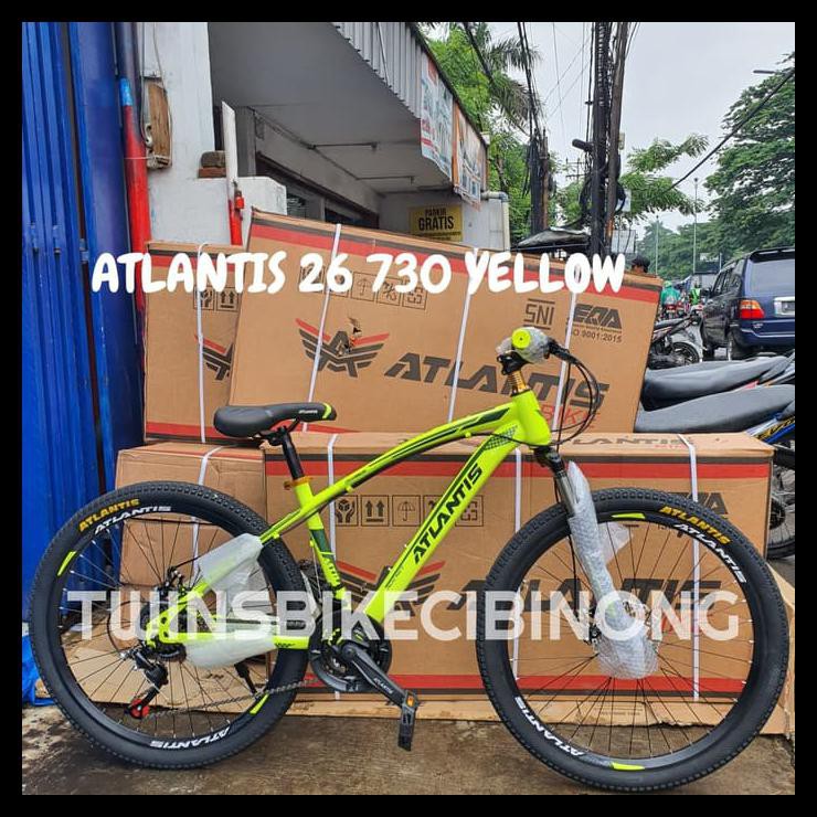 Sepeda 26 Atlantis Discbrake 730 Rocker New