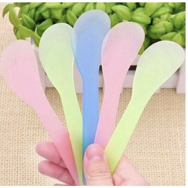 Vinztstore - Spatula Masker /Spatula Kosmetik /Spatula Warna /Spatula Plastik /Spatula Wax /Harga Termurah /Bisa COD