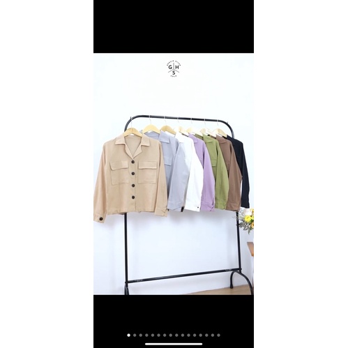 L-N LANORI KEMEJA LINEN KANCING BUTON PREMIUM WANITA - KEMEJA WANITA-5