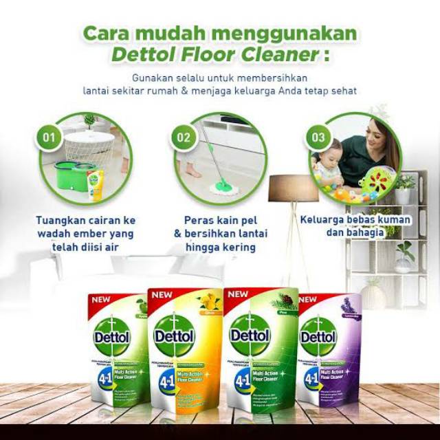 DETTOL PEMBERSIH LANTAI