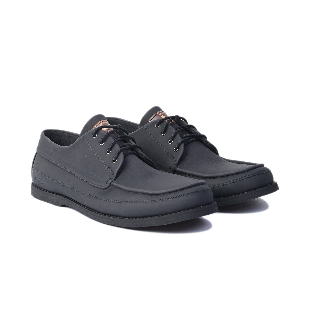 MAIKOR BLACK - Sepatu Vintage Klasik Kasual Santai Kuliah Kerja Pria/Cowok - Sneakers - Snikers