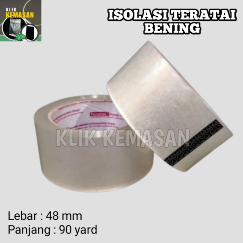 

ISOLASI LAKBAN DIAMOND BENING TRANSPARAN 2" 48 mm 90 yard