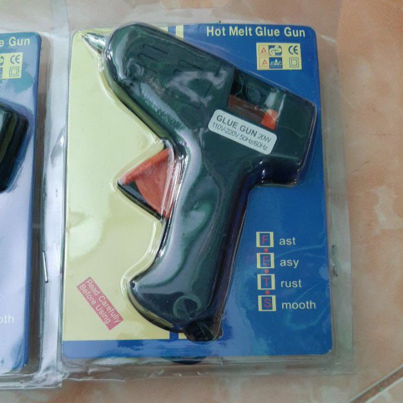 Glue Gun Lem Bakar Tembak Praktis Portable