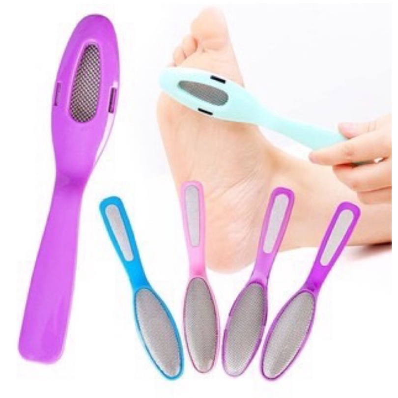 PA Alat pembersih kaki 4 in 1 Pedicure / Foot Brush / Sikat Kaki &amp; Batu apung AK028