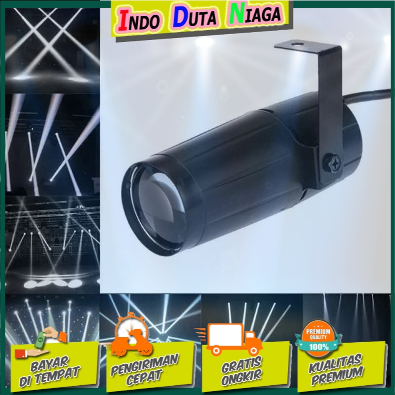 YOUTOPCOOL Lampu Sorot Panggung Spotlight DJ Disco Party 3W - YS-P02