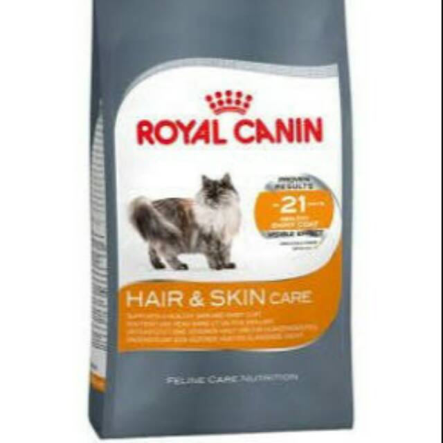 Royal Canin Hair And Skin 2kg Makanan Kucing Nutrisi Vitamin Kulit