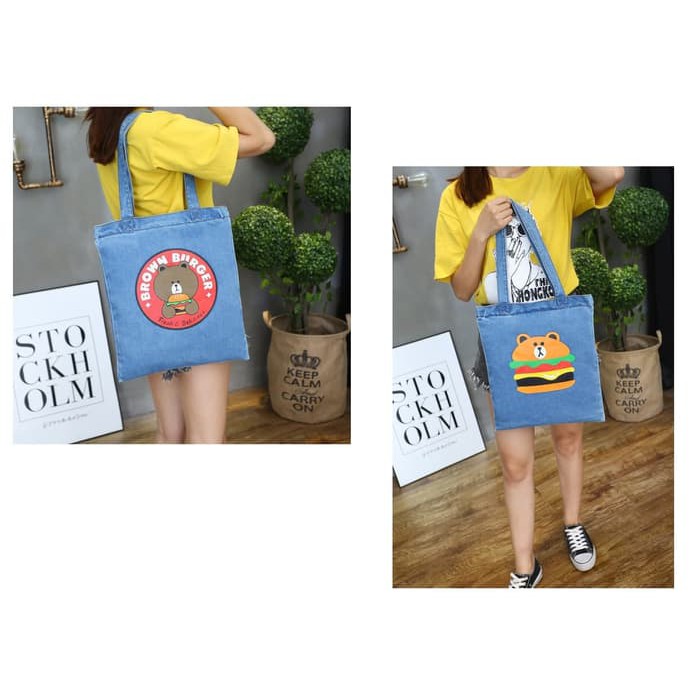 BONIA Tote bag SOAV Series # 1232-4 #J Set 3 in one wanita pria korea import murah canvas best 