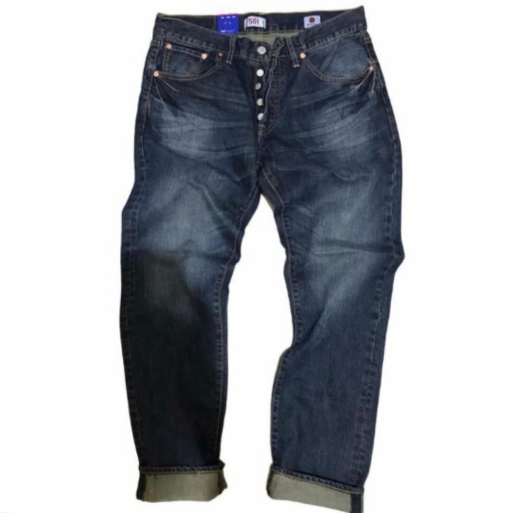 Celana Panjang Pria Jeans Levis 501 Original-Jeans 501 Levis