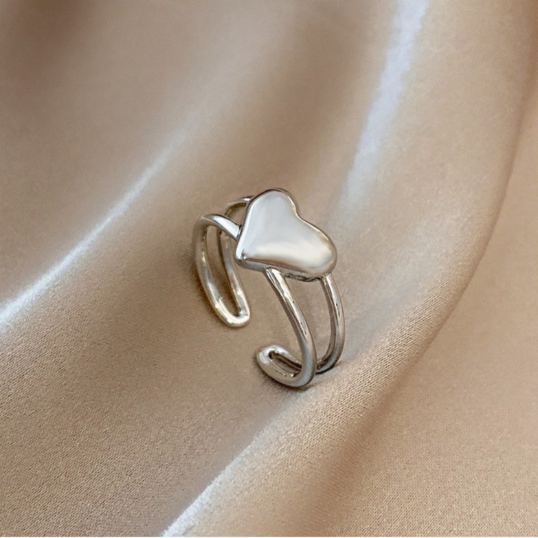 Love Double-sided Ring Accessories Temperament Personality Korea