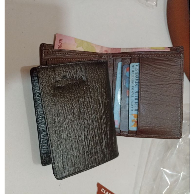 dompet peria dompet kulit asli 100/% dompet serat kayu