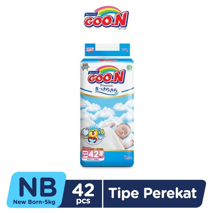 Goon Pampers Tape Massara Sara NB 42s