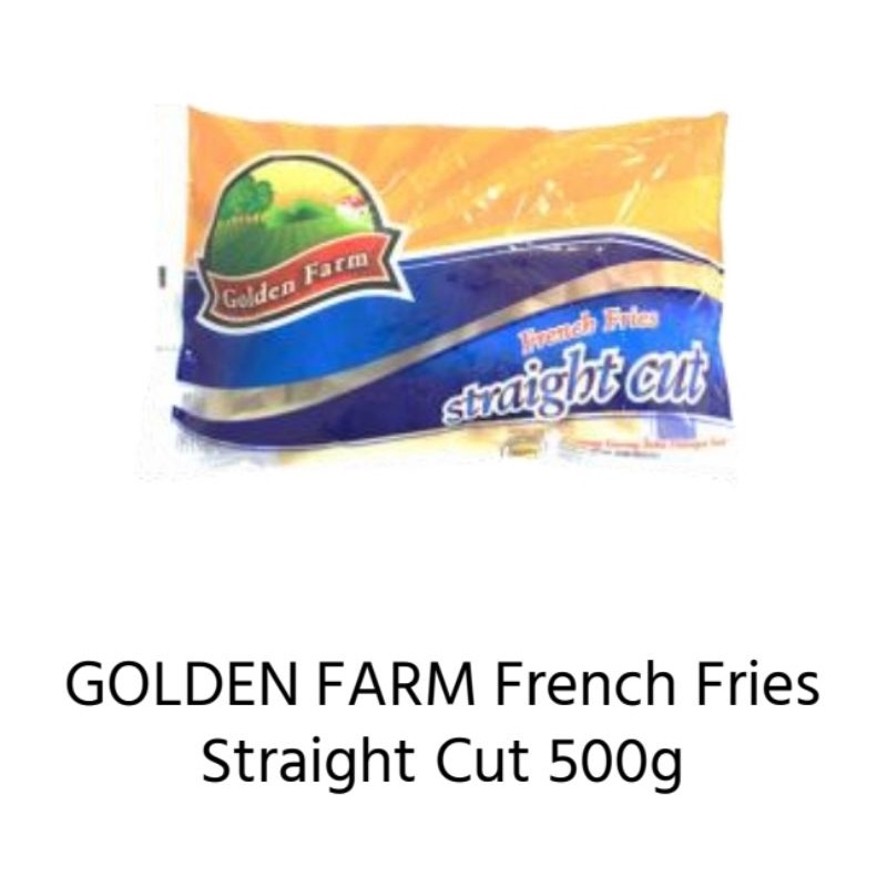 

Golden Farm French Fries Straight Cut 500gr