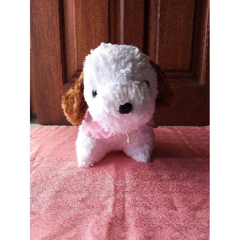 boneka anjing elektrik guguk bunyi/electric dog plush/boneka electric/boneka elektrik